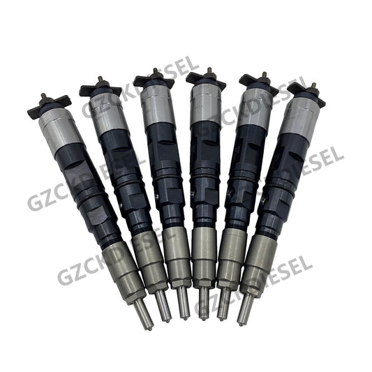 GZCKDIESEL OEM NEW 095000-0540 RE524369 RE504181 SE501941 Fuel Injector For John Deere  6081 Engine