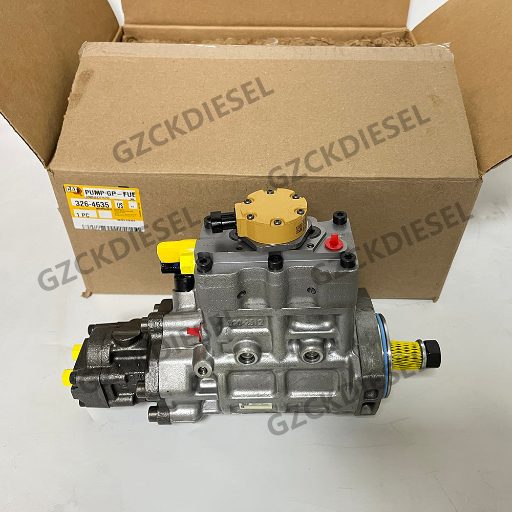 GZCKDIESEL Original 3264635 326-4635 Fuel Injection Pump For Caterpillar Excavator E320D E321D E323D C6 C6.4 Engine